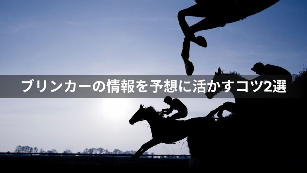 競馬初心者必見!ブリンカーの情報を予想に活かすコツ2選