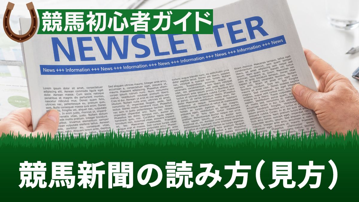 競馬新聞の読み方(見方)は？コンビニで買えるおすすめの新聞と予想法を解説