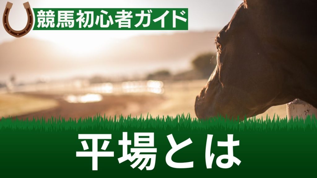 競馬の平場とは？平場レースにおける予想のコツを解説【売上・賞金情報あり】