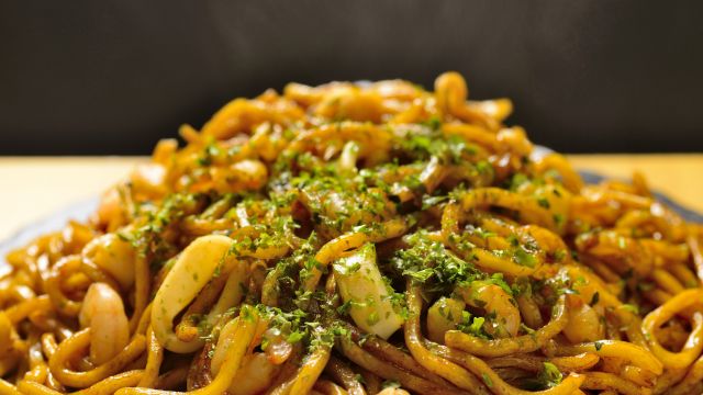 川崎競馬場の焼きそば