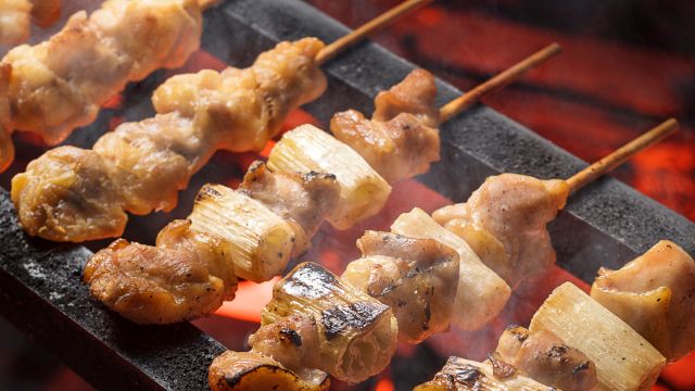 盛岡競馬場の元祖ジャンボ焼き鳥