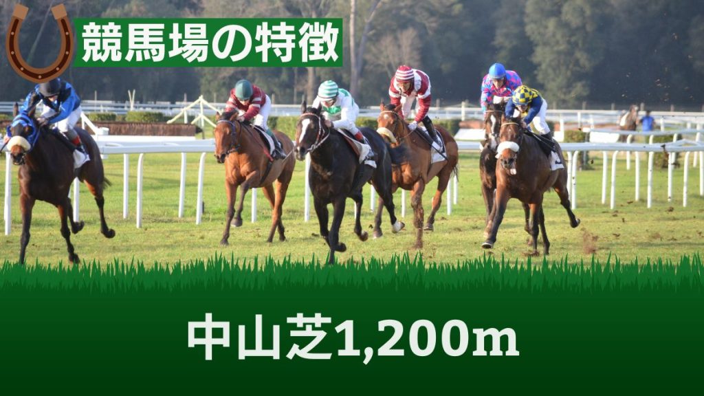 中山芝1,200mの特徴と攻略法！開催される重賞レースと得意な騎手も解説