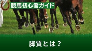 競馬の脚質とは？見方・調べ方・決め方を解説【勝率一覧アリ】